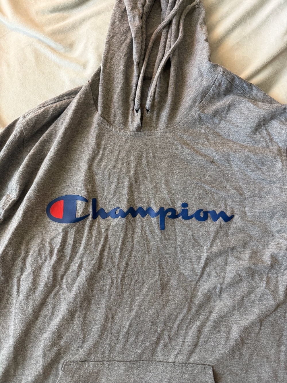 XXL long sleeve Champion hooded pocket tee by Costco mens unisex men’s